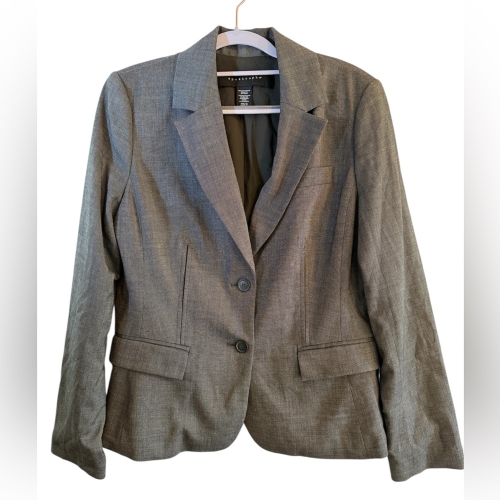 Apostrophe Women's Gray Blazer